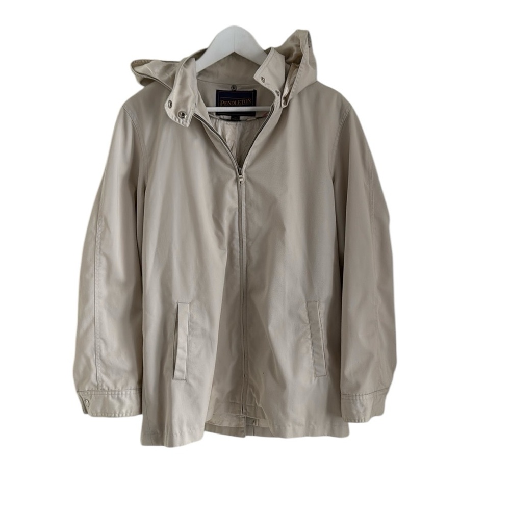 Pendleton Tan Hooded Jacket